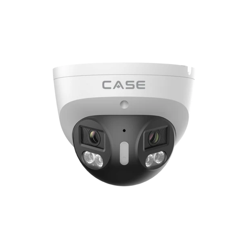 CS-I86V I-180 CASE CS-I86V I-180 – 8MP 180° ColorMaker AI Turret Camera - Image 1