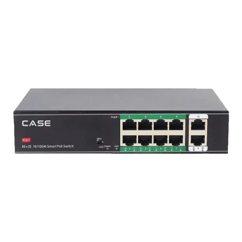CS-H1108PLS CASE CS-H1108PLS – 8-Port Fast Ethernet PoE Switch - Image 1