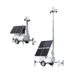 CASE CSP-S12000H9GWH Heavy-Duty Mobile Solar Surveillance Trailer with 8.5m Electric Mast